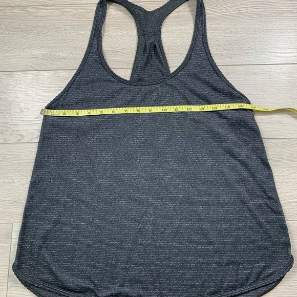 Lululemon 105 F Singlet Tank Top *Silver Heathered Black - Picture 11 of 13